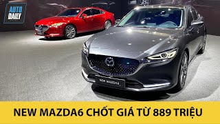 New Mazda6 2020 chốt giá SỐC từ 889 triệu, PHẢ HƠI NÓNG lên Camry, Accord