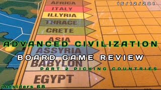 ADVANCED CIVILIZATION PART 2 PICKING COUNTRIES