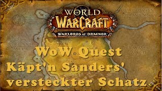 WoW Quest: Käpt'n Sanders' versteckter Schatz