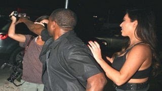 Kanye West Fight With Paparazzi - 2013 Compilation