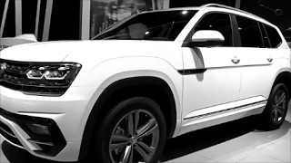 Большой внедорожник Фольксваген Атлас 2017 Volkswagen Atlas 2017