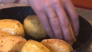 Острая картошка с чесноком