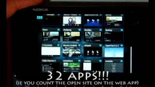 N900 running 32 apps!! almost 33...