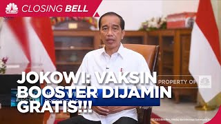 Jokowi Gratiskan Vaksin Booster Untuk Seluruh Warga Indonesia