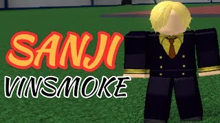 SANJI VINSMOKE! | Anime Cross 2 | ROBLOX