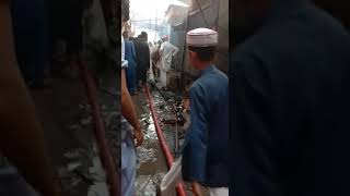 Dharyala jalab ka bazar ma AAG lgny ke waja sa kitni dukany jel gai