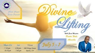 Divine Lifting  (Day Three) Pastor Wale Akinsiku