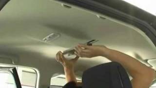 Renault Scenic Roofmonitor installation