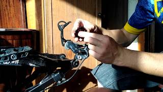 Замена роликов заднего переключателя / Sram x7 / aliexpress