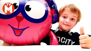 Смешарик Нюша ДАВИД И СМЕШАРИКИ ПОДЕЛКИ 8 МАРТА Подарок 8 марта от смешарика ВИДЕО ДЛЯ ДЕТЕЙ
