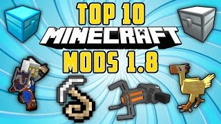 TOP 10 MODS PARA MINECRAFT 1.8 - Los Mejores Mods