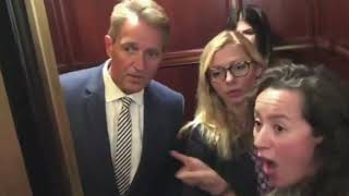 'Look at me:' Women confront Flake ahead of vote