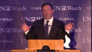Canadian Minister Jason Kenney Honored at UN Watch Gala Dinner, Receives 2014 Moral Courage Award
