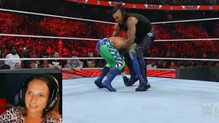 WWE Raw Rey Mysterio vs Damien Priest 7/18/22