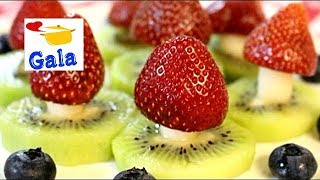 Грибочки - Украшение Детских Творожных Десертов и Мороженого