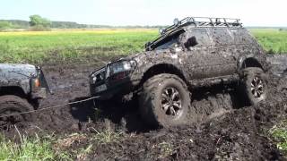 4х4 off road Nissan Patrol Y60 Y61 Toyota 80 Laplander на портальных мостах