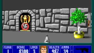 Wolfenstein 3D - First Level With All Secrets