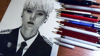 [BTS] drawing Min Yoongi/AGUST D/SUGA [DOPE]