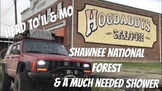 Overland Adventure - Illinois & Shawnee National Park- & I Head to MO (For A Shower!) - SUV Camping