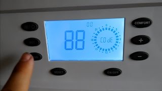 Котёл Electrolux GCB 11 Basic Space Fi - вход в сервисный режим