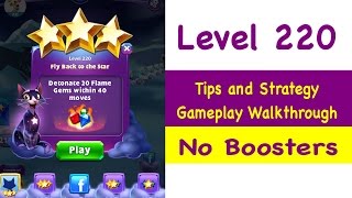 Bejeweled Stars Level 220 Tips and Strategy Gameplay Walkthrough No Boosters