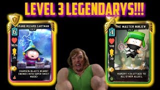 LEVEL 3 LEGENDARIES!!!!!1111eleven - South Park Phone Destroyer