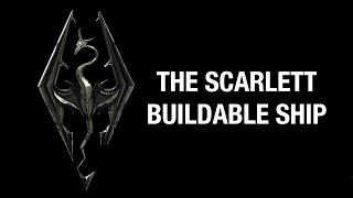 Skyrim SE Xbox mods The Scarlett buildable ship