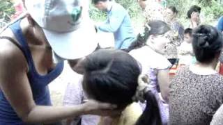 Từ thiện Minh Tâm chữa bệnh cho bà con nghèo xã An Nhơn