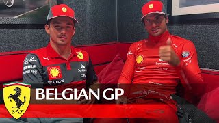 Carlos and Charles’ message after the Belgian GP