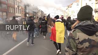 Belgium: Thousands march against COVID-19 measures in Brussels