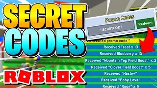 ROBLOX BEE SWARM SIMULATOR: 5 NEW LEGENDARY CODES!! [2018]