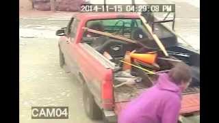 Winnipeg Thieves stealing my snow blower pt1