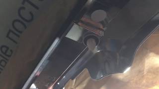 7680160370 Оригинальная накладка крышки багажника задней ляды над номером Lexus LX 450 570