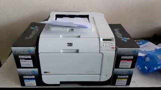 รีวิว Hp Laserjet Pro 400 Color M451