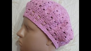 БЕРЕТ Вязание крючком Часть 1 TAKES Crochet Part 1