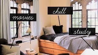 CRAZY DORM MAKEOVER FOR MOVIES + CHILL