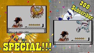 [300 SUB SPECIAL] Pokemon Crystal: LIVE Shiny Lugia and Ho-Ho!