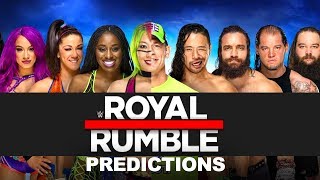 WWE ROYAL RUMBLE 2018 PREDICTIONS (Going in Raw Pro Wrestling Podcast)