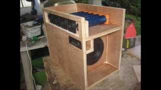 Portable speaker with 5" bandpass subwoofer