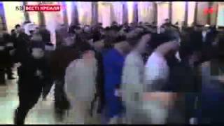 танец кадырова 2015