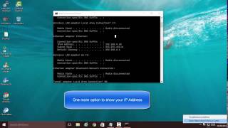 IPConfig Command | IP address in windows | Windows 10 | ip address