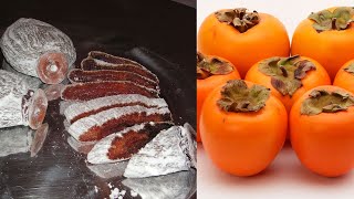 Ինչպե՞ս պատրաստել արքայանարնջի (կառալյոկի) չիր  Сушёная хурма  Dried Persimmons  Xohanoc.am