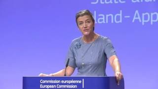 EU Commission ruling on Apple's tax arrangements in Ireland