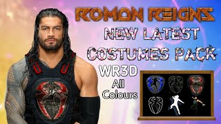 Roman Reigns Latest Costumes Pack For WWE 2K18 [MOD WR3D]