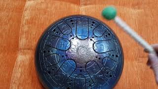 Kosmosky 10 note Steel Tongue Drum D minor