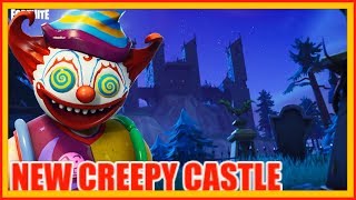 The CREEPY Haunted Castle Escape Run Fortnite Creative