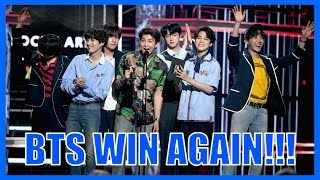 BTS Wins Top Social Media Artist At Billboard Music Awards 2018