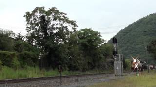 CSX SD50-2 X 2 Track Maintenance Equipment Hauler NB Auto 41