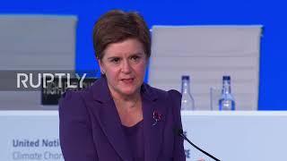 UK: Scottish Minister Sturgeon triples climate justice fund contribution