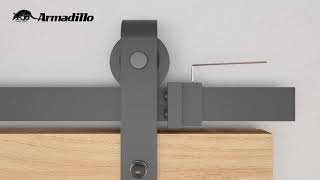Инструкция по установке Открытой системы Armadillo SUPERVISION/100 для раздвижных дверей